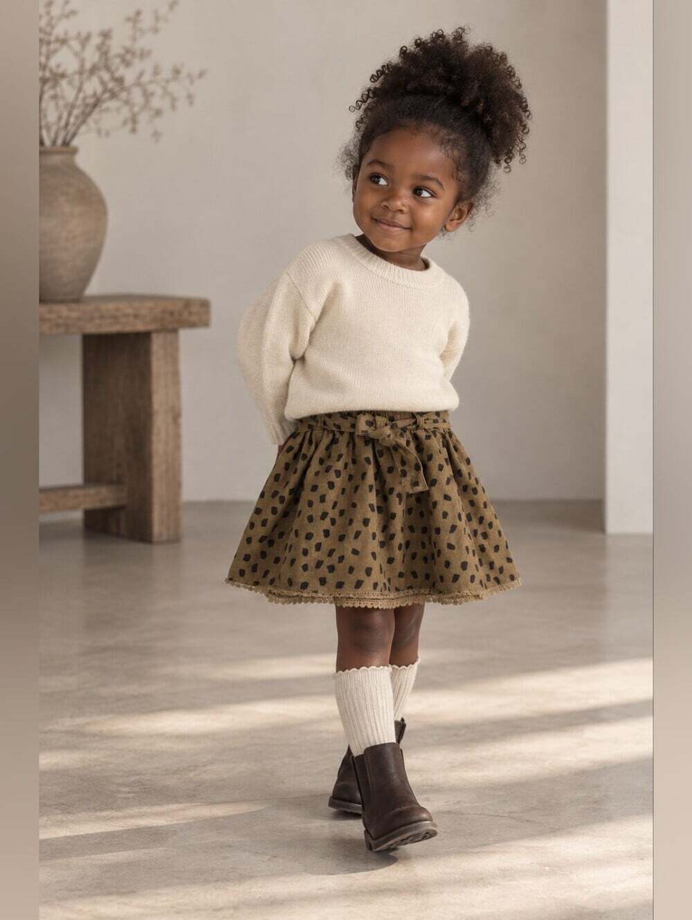Zara Beige Tulle Skirt - Neutral Taupe